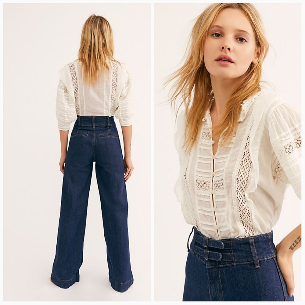 Free People | Big Bell Jeans - Sz. 31 - Picture 2 of 6